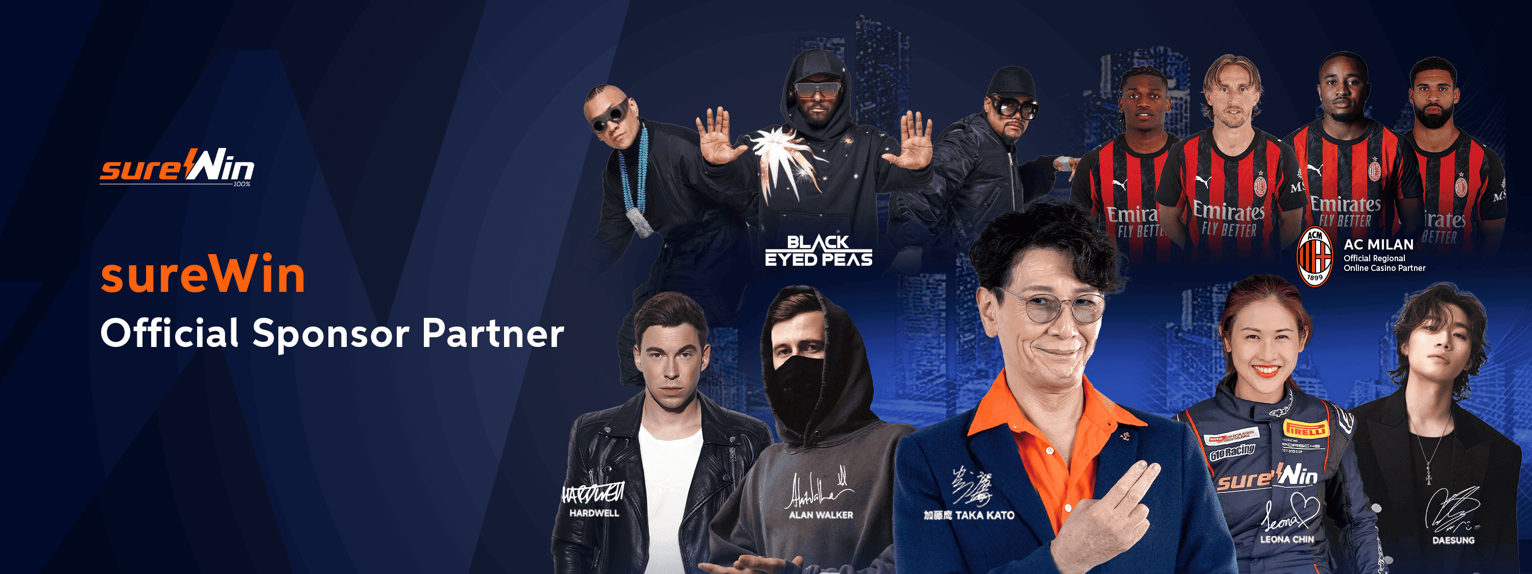 sureWin Official Sponsor Partner